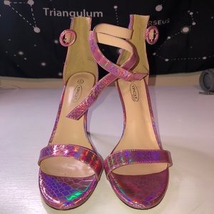 Pink heels